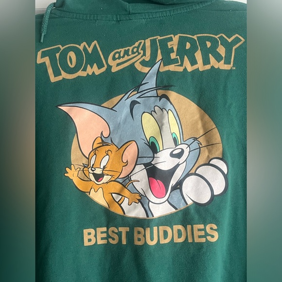 Tom & Jerry Hoodie Size Men’s Small - Picture 2 of 7